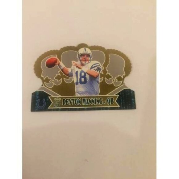 2000 PACIFIC CROWN ROYALE DIECUT PEYTON MANNING COLTS #42 (031) - Picture 1 of 2